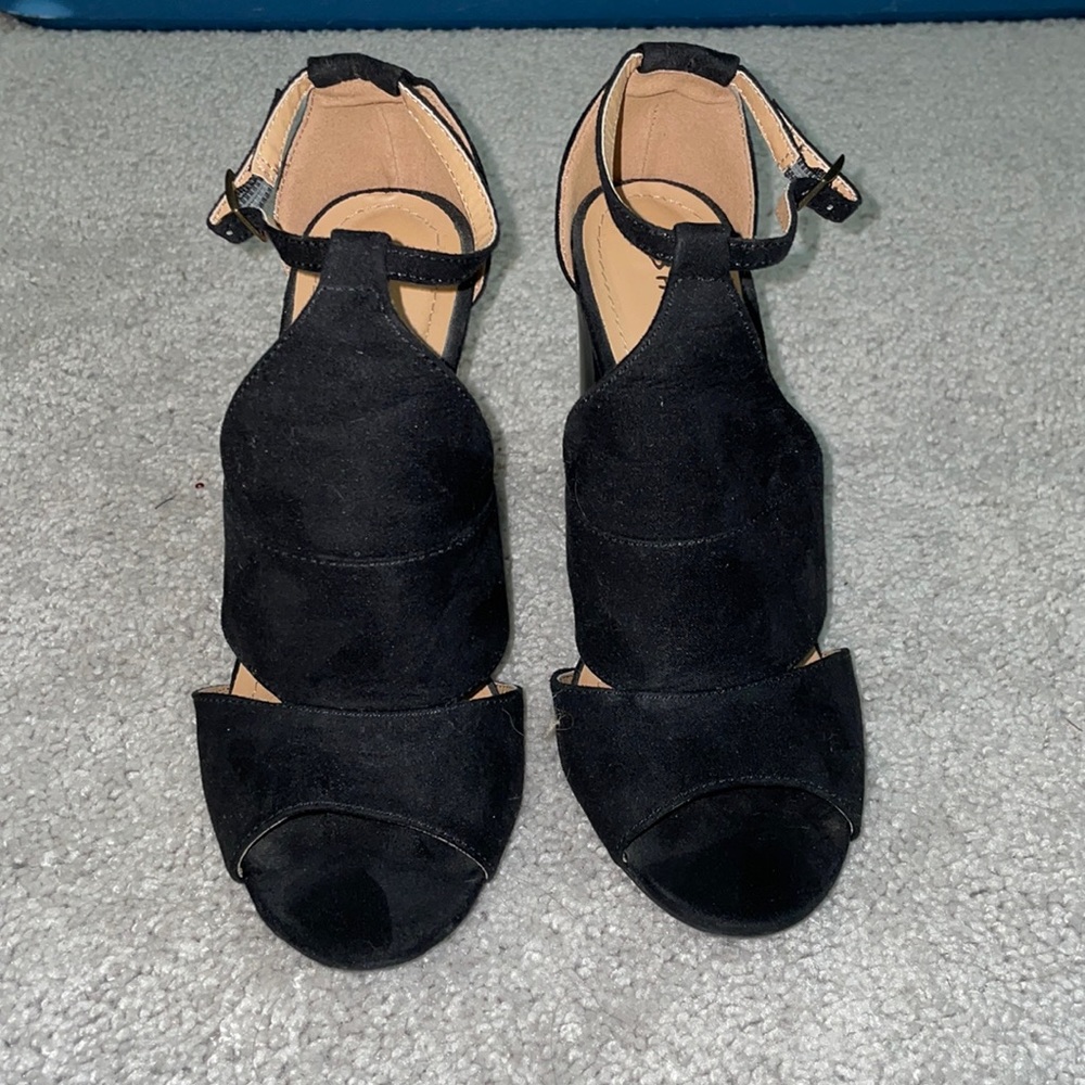 Bamboo Black heel